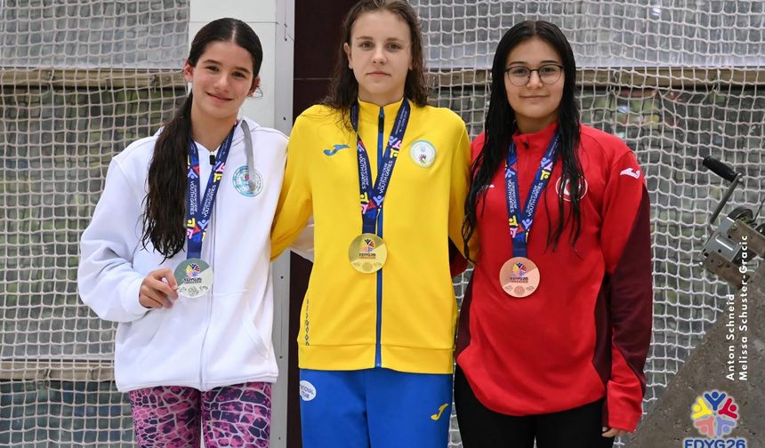 Eskişehirli sporcu Avrupa'da bir başarıya daha imza attı