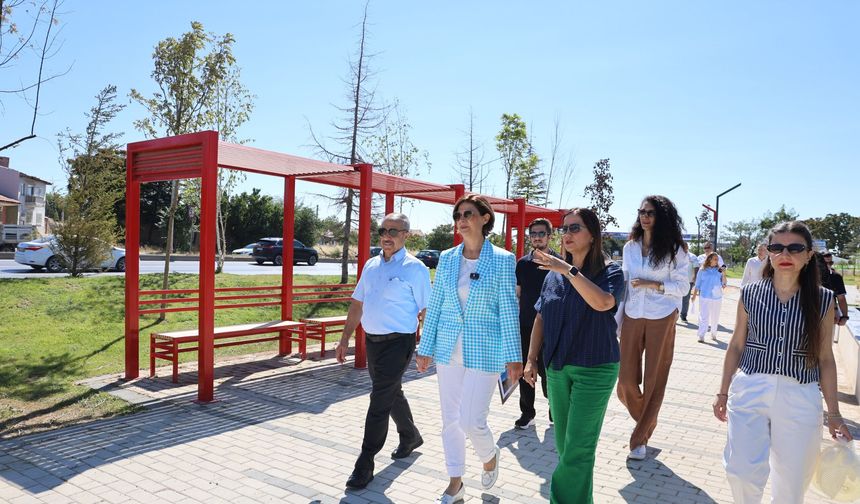 Gündoğdu yeşil alanlarla kentsel dönüşümünü tamamlıyor