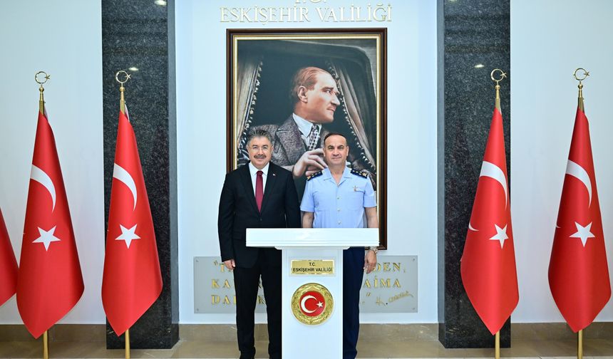 Orgeneral Dalkıran'dan Vali Yılmaz'a veda ziyareti