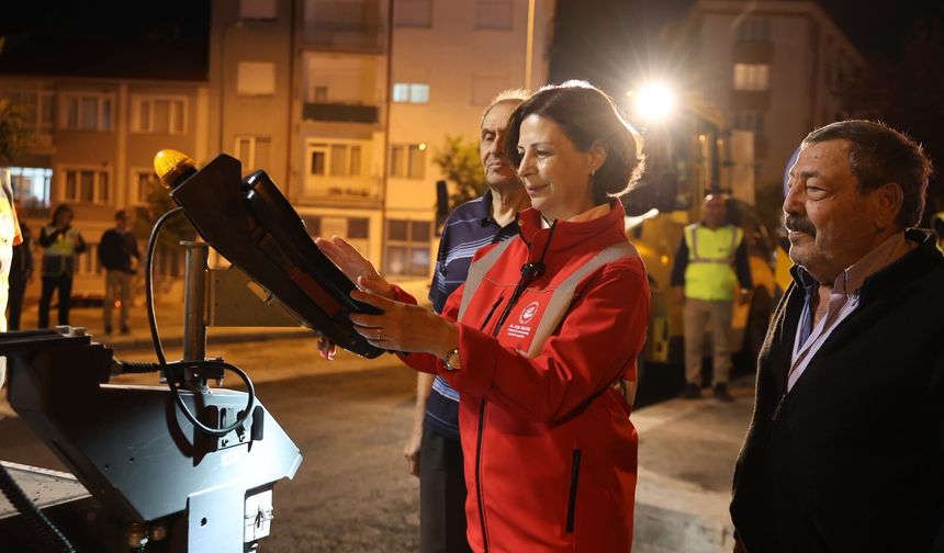 Cadde ve bulvarlar gece gündüz yenileniyor