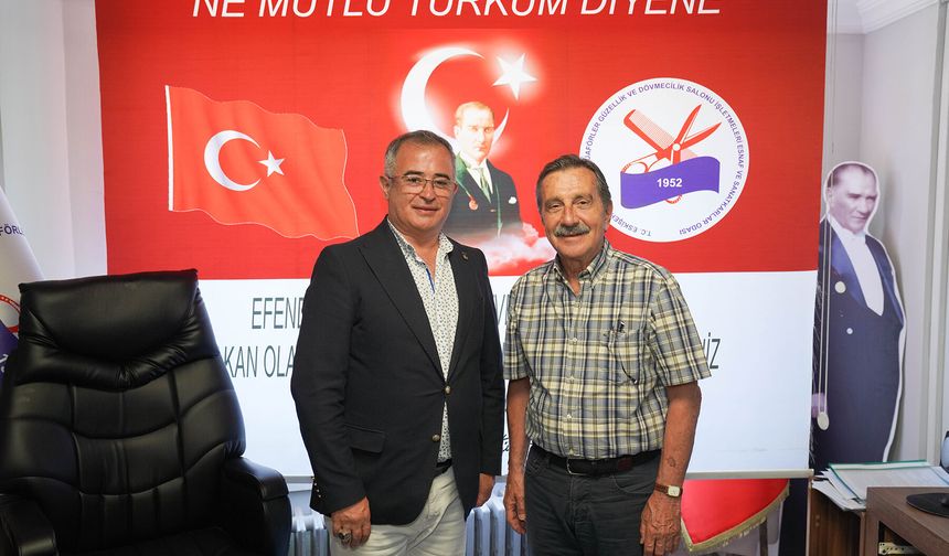 Başkan Ataç, Fethi Özkara ve yönetimini ziyaret etti