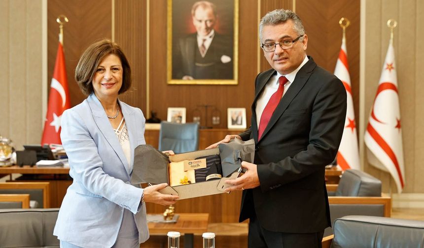Başkan Ünlüce'den KKTC'de dostluk temasları