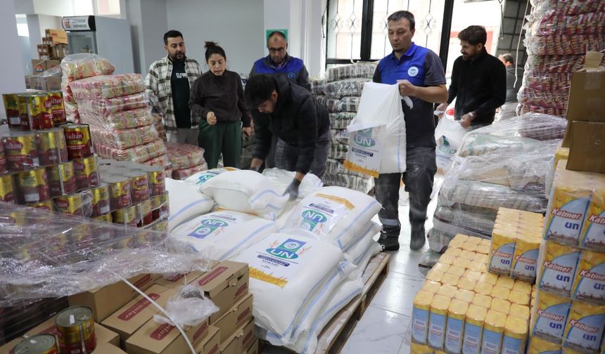 1 ton 600 kilogram un, ihtiyaç sahibi ailelere ulaştırılacak