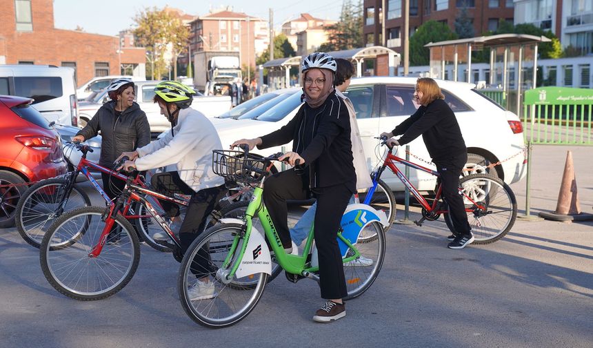 Bisiklete İlk Adım Atölyesi'ne iki günde 39 kişi katıldı